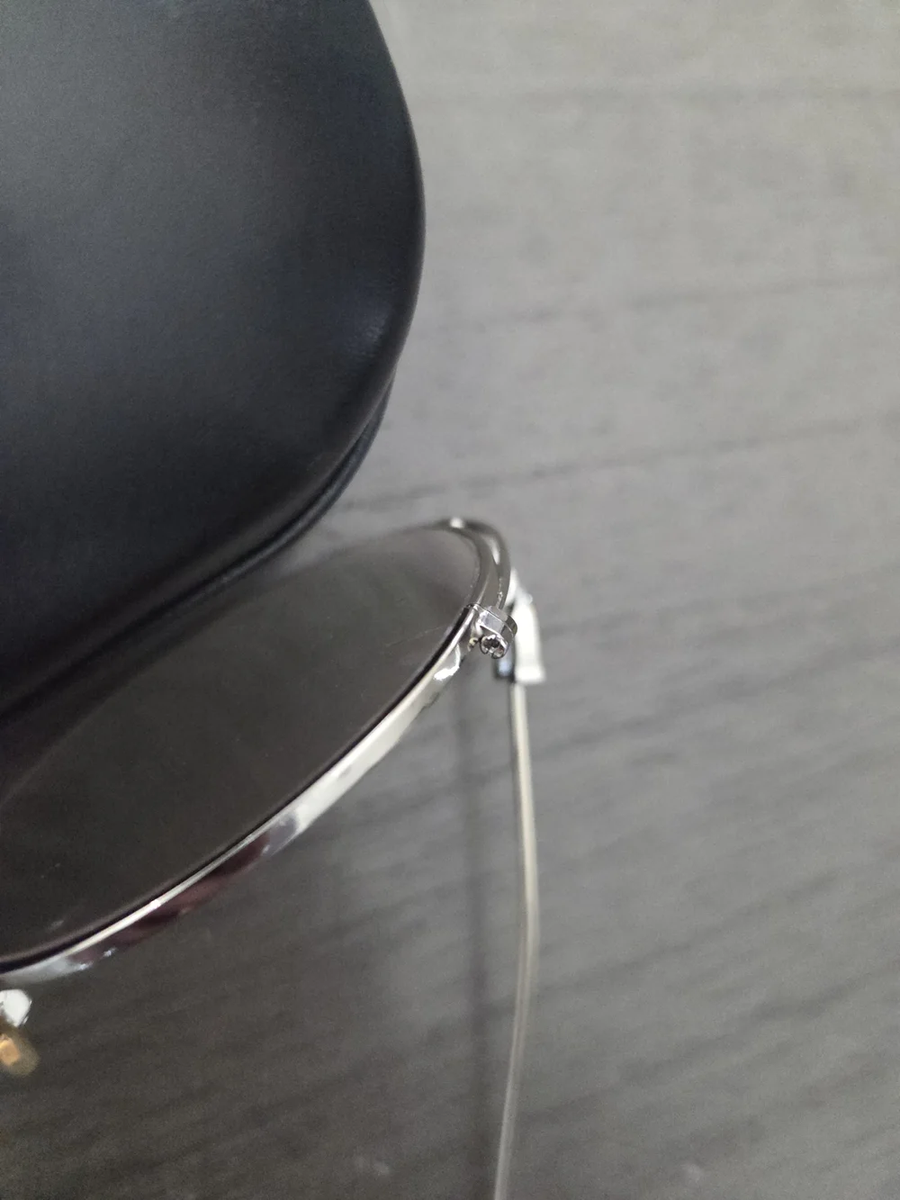Coach Vintage Looking Silver Eyeglass Frames